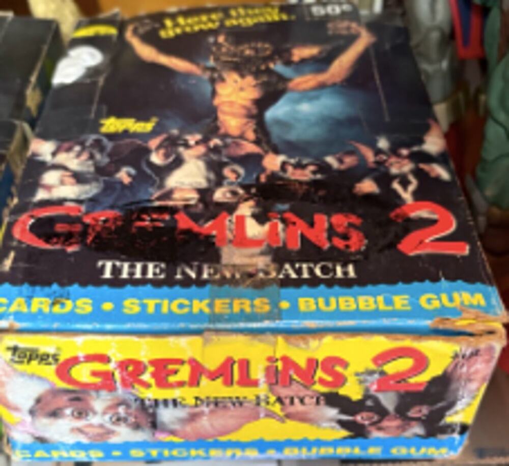1990 Topps Gremlins 2 The New Batch Trading Card Wax Box Vintage